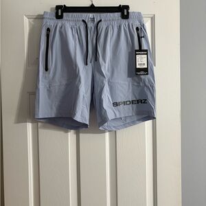 Men's Athletic Shorts - Light Blue